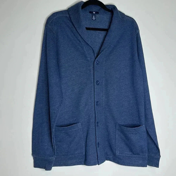 Men’s Blue Gap Cardigan - Picture 4 of 9